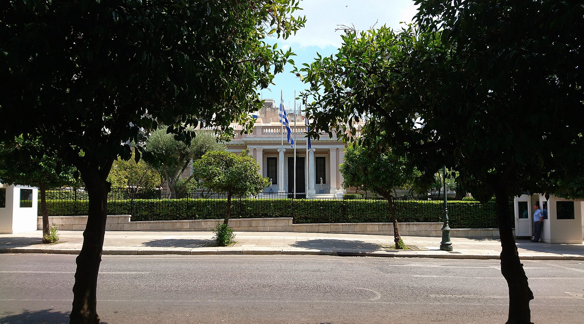 Το Μέγαρο Μαξίμου στην Αθήνα